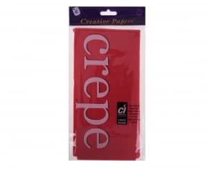 Image of Creativity Crepe Paper 300x50cm Red