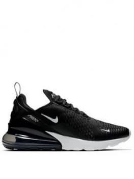 Image of Nike Air Max 270 - Black/Multi, Black/White, Size 3, Women
