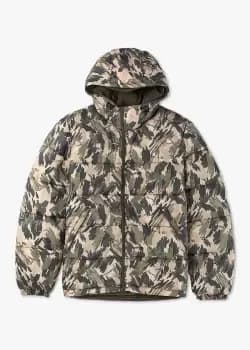 Image of Paul Smith Mens Reversible Fibre Down Jacket In Green