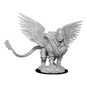 Image of Magic The Gathering Deep Cuts Unpainted Miniature Isperia, Law Incarnate (Sphinx)