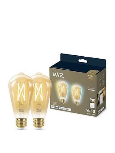 Image of WiFi 50W ST64 E27 920-50 Amb TW 2PF/6