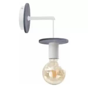 Image of Keter Saturn Wall Lamp Grey, 12cm, 1x E27