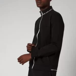 Image of Hugo Boss Skaz 1 Zip Through Tracksuit Jacket Black Size L Men