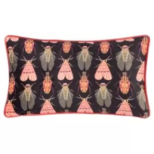 Image of Bugs Cushion Multicolour, Multicolour / 30 x 50cm / Polyester Filled