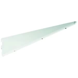 Image of Wickes Twin Slot Shelving Bracket White - 470mm