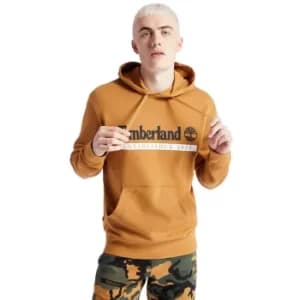 Image of Timberland Established 1973 Hoodie For Men In Yellow, Size XL