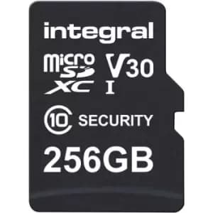 Image of Integral Security microSD 256GB 100MB/s V10 UHS-1 U3 Memory Card
