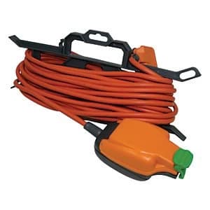 Image of Masterplug Weatherproof Garden Tidy Extension Lead - 15m 13A