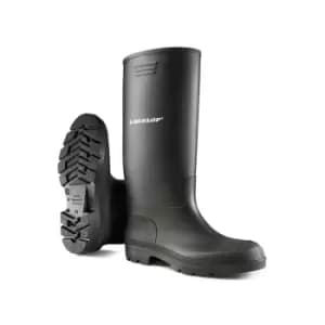 Image of PRICEMASTOR Safety Wellington Boot BLACK sz 13 (380PP) - Black - Dunlop