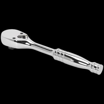 Image of Sealey AK660DF 1/4" Drive Pear Head Ratchet Wrench 1/4"