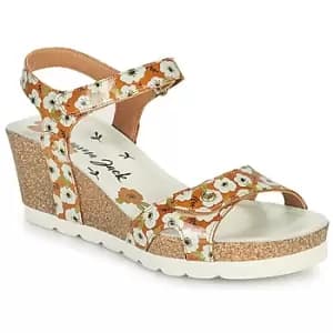Image of Panama Jack JULIA GARDEN womens Sandals in Yellow,4,5,5.5,6.5,7