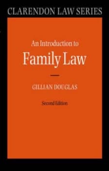 Image of An Introduction to Family Law by Gillian Douglas Book