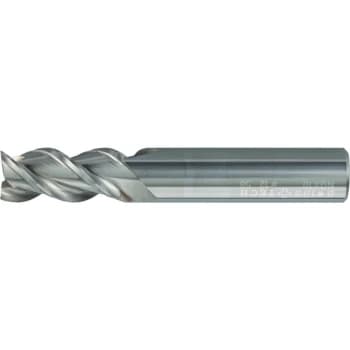 Image of 6.00MM Carbide Plain Shank 3 Flute High Helix Slot Drills - Uncoated