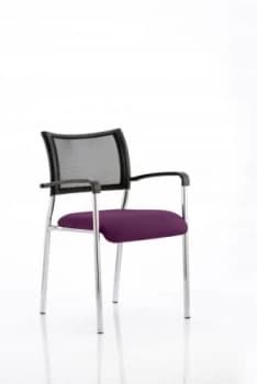 Image of Brunswick Bespoke Colour Seat Chrome Frame Tansy Purple