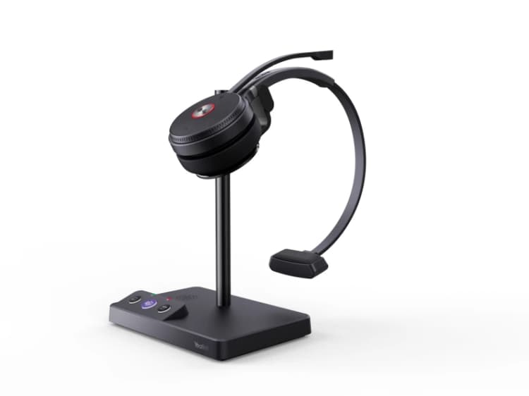 Image of Yealink Wh62 Mono Dect Wireless Teams Headset 100009566