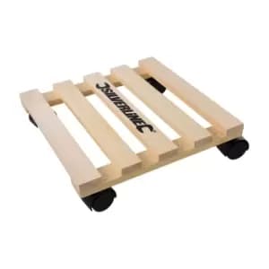 Image of Silverline Square Pot Trolley 60kg 295928