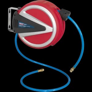 Image of Sealey Retractable Air Line Hose Reel 6.5mm 6.5m
