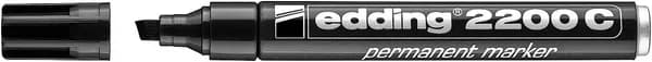Image of edding 2200 C Permanent Marker, Chisel Tip, 1 - 5 mm