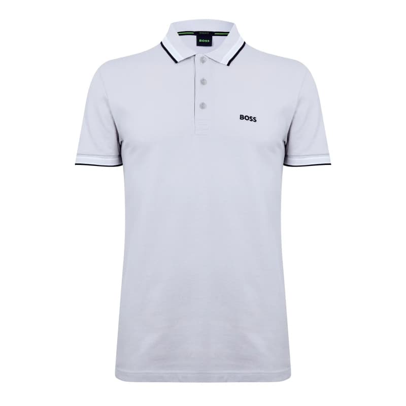 Image of Boss Boss Paddy Polo Shirt - Grey M Male