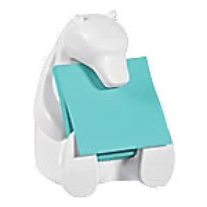 Image of Post-it Pop-Up Note Dispenser Bear 330 White 114.3 x 127mm