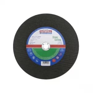 Image of Faithfull FAI3003520S Stone Cut Off Disc 300 x 3.5 x 20mm