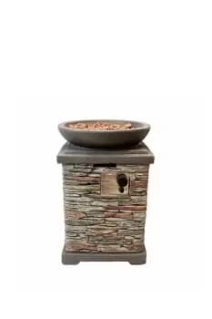 Image of Stone Gas Fire Pit Heater