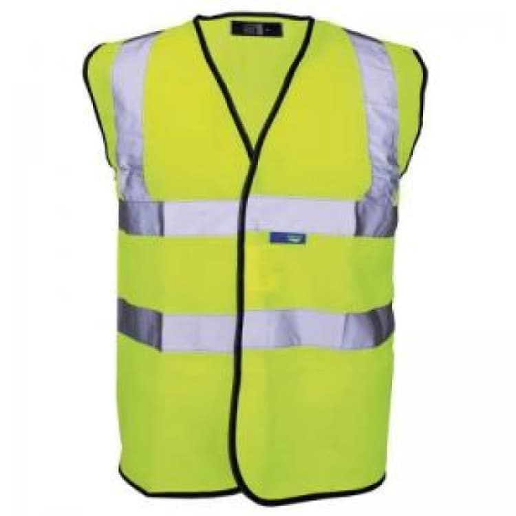 Image of ESE Direct Yellow Hi-Vis Vest - Size Extra Large 404729 Hi Vis Clothing