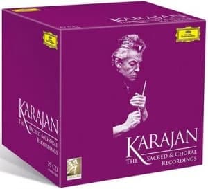 Image of Karajan The Sacred & Choral Recordings by Herbert von Karajan CD Album