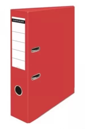 Image of ValueX Lever Arch File Polypropylene A4 70mm Spine Width Red (Pack 10)