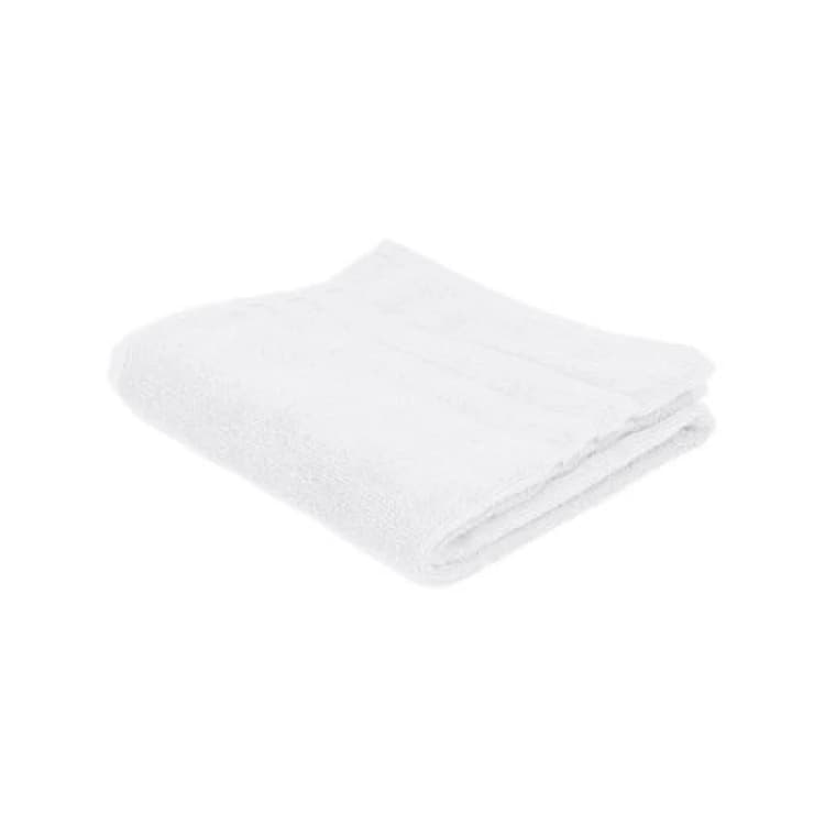 Image of Nicola Spring Cotton Hand Towel - 90cm x 50cm - Charcoal White unisex