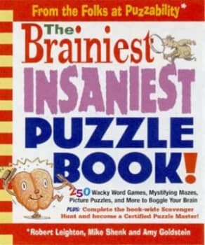Image of The Brainiest Insaniest Ultimate Puzzle Book by Amy Goldstein Book