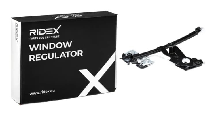 Image of RIDEX 1561W0019 Window regulator Right, Operating Mode: Electric, without electric motor Window Winder (1561)