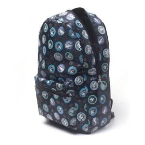 Image of Disney - Mickey Mouse All-Over Mickey & Friends Print Backpack - Grey