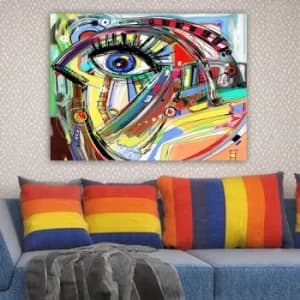 Image of 265900361_70100 Multicolor Decorative Canvas Painting