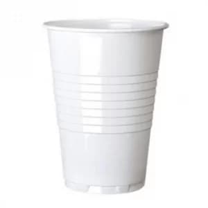 Image of ValueX Hot Drink Plastic Vending Cup 7oz White (Pack 100)