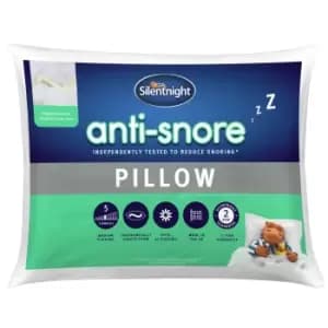 Image of Silentnight Anti-Snore Medium/ Soft Pillow