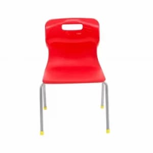 Image of TC Office Titan 4 Leg Chair Size 3, Red