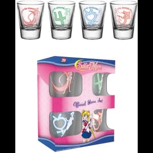 Image of Sailor Moon Characters Shot Glasses