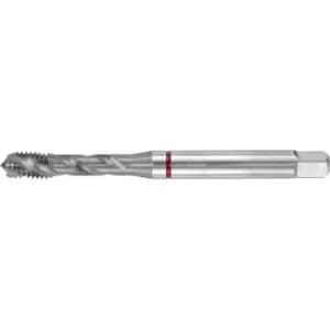 Image of E261 M4 HSS-E Red Ring Spiral Flute Machine Tap - TiAlN Top - DIN 371