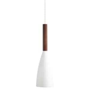 Image of Pure Dome Pendant Ceiling Light White, E27