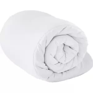 Image of Riva Home Hollow Fibre 4.5 Tog White Duvet King Polycotton White