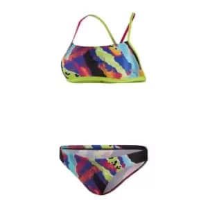 Image of Speedo Rip It up 2 Piece Swimsuit Womens - Black