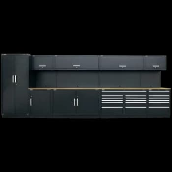 Image of Sealey Complete Modular Workshop Storage Combination Oak Worktop