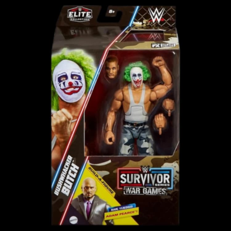 Image of WWE WWE Elite Collection Bushwhacker Butch Action Figure
