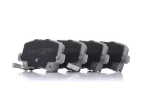 Image of JAPANPARTS Brake pad set HONDA PP-403AF 42033SMGE01,43022SMGE00,43022SMGE01 43022SMGE02,43022SMGE03,43224SMGE01