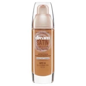 Image of Maybelline Dream Satin Liquid Foundation 53 Classic Tan 30ml