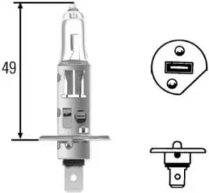 Image of Bulb 24V 70W HD 8GH002089-251 by Hella