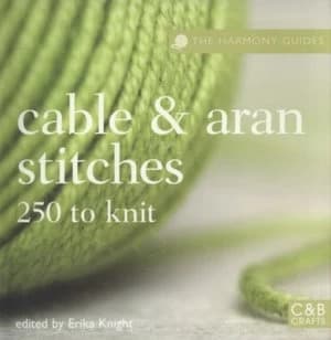 Image of Cable and Aran Stitches by Erika Knight Book