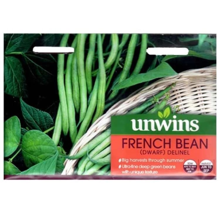 Image of Unwins French Bean (Dwarf) Delinel
