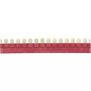 Image of Finder 093.16.1 Jumper 250 V AC Number of pins: 16 Red